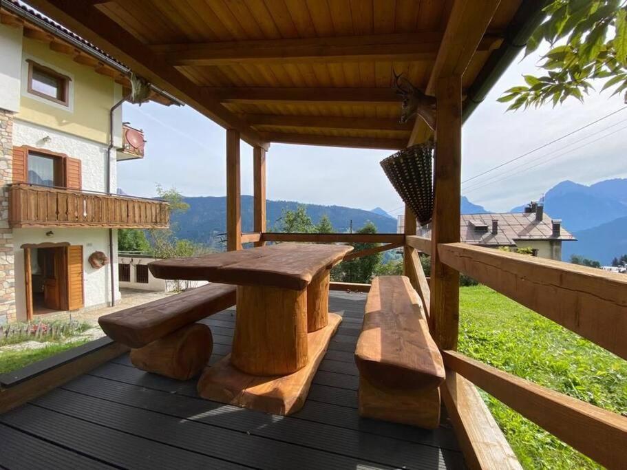 Appartamento Da Romano - Nel Cuore Delle Dolomiti Danta Buitenkant foto
